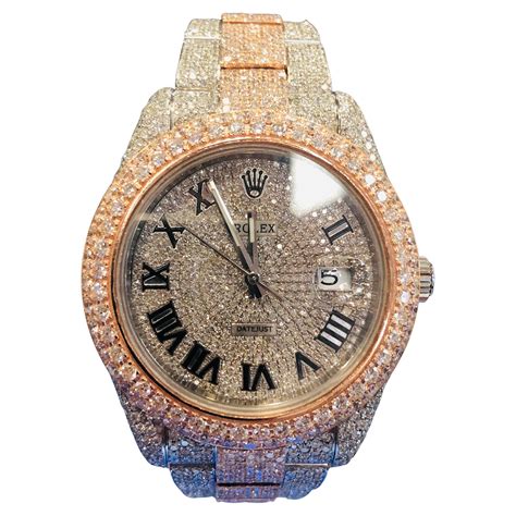 iced out fake rolex|rolex datejust 41 iced out.